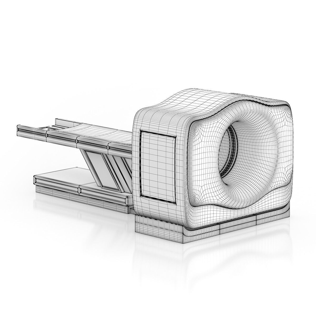 MRI Scanner 3D model_3