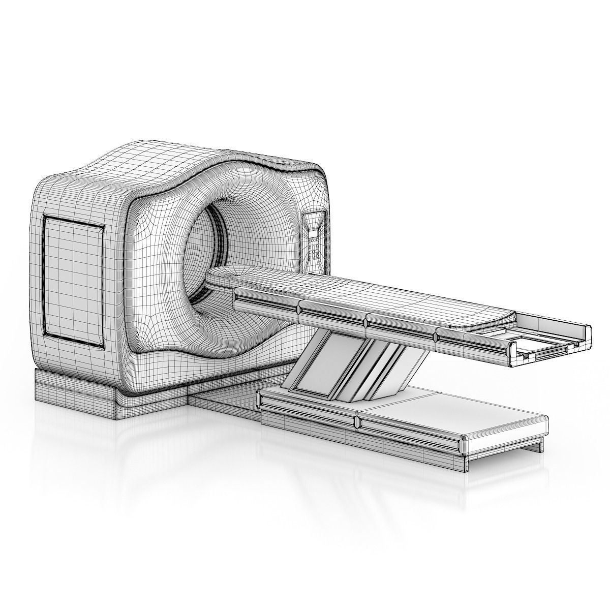MRI Scanner 3D model_1