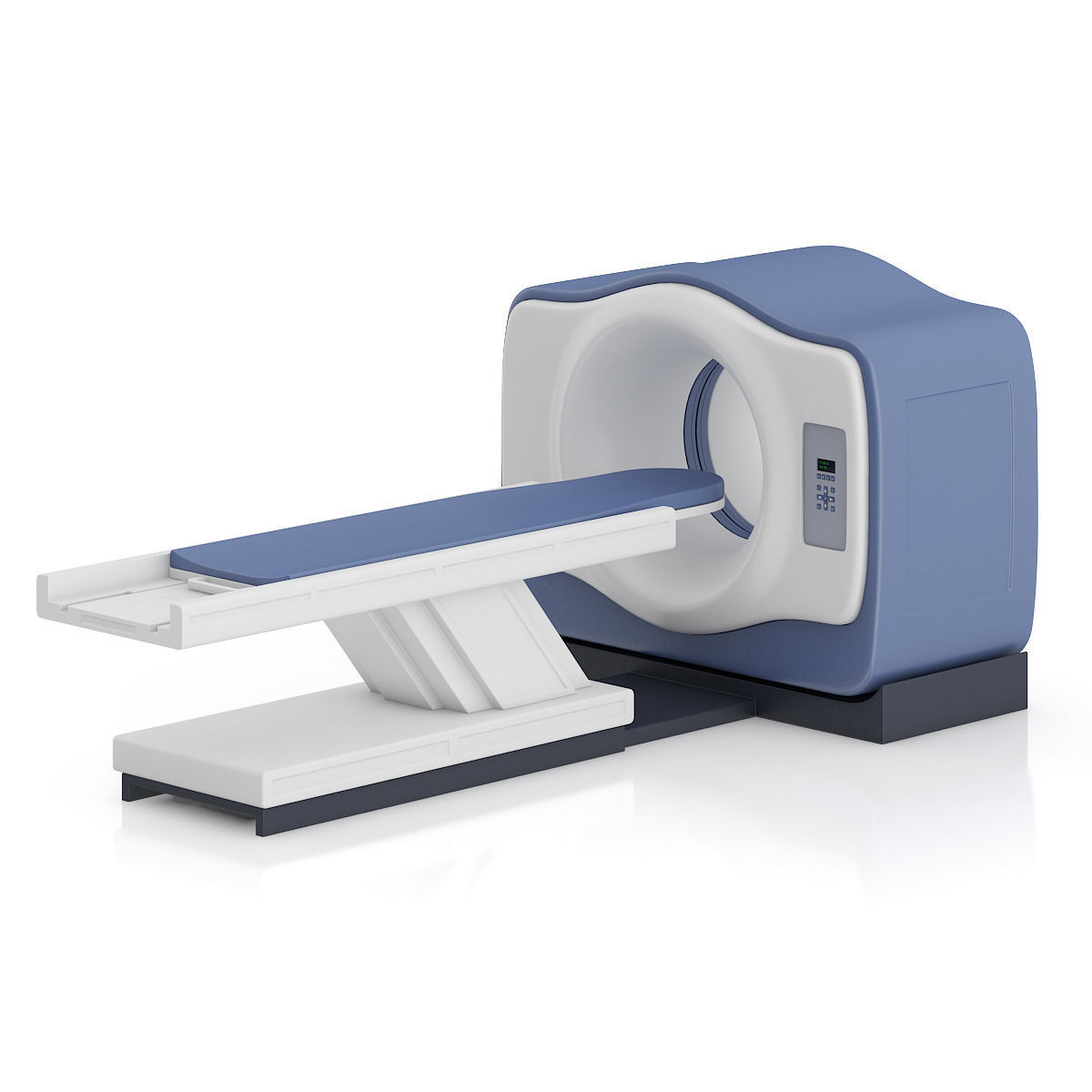 MRI Scanner 3D model_4
