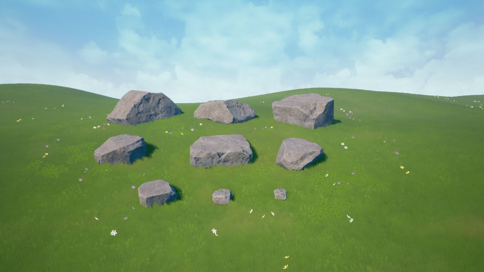 Stylized Environment Series - Forest Package Low-poly 3D model_8