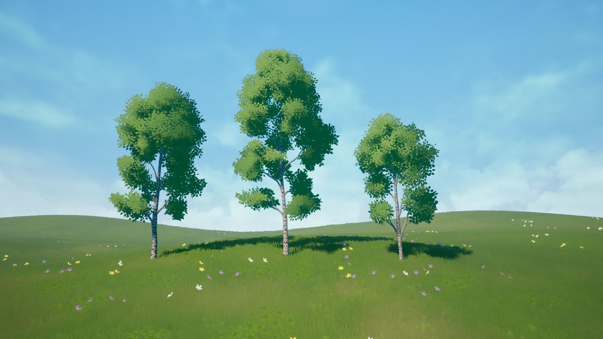 Stylized Environment Series - Forest Package Low-poly 3D model_6