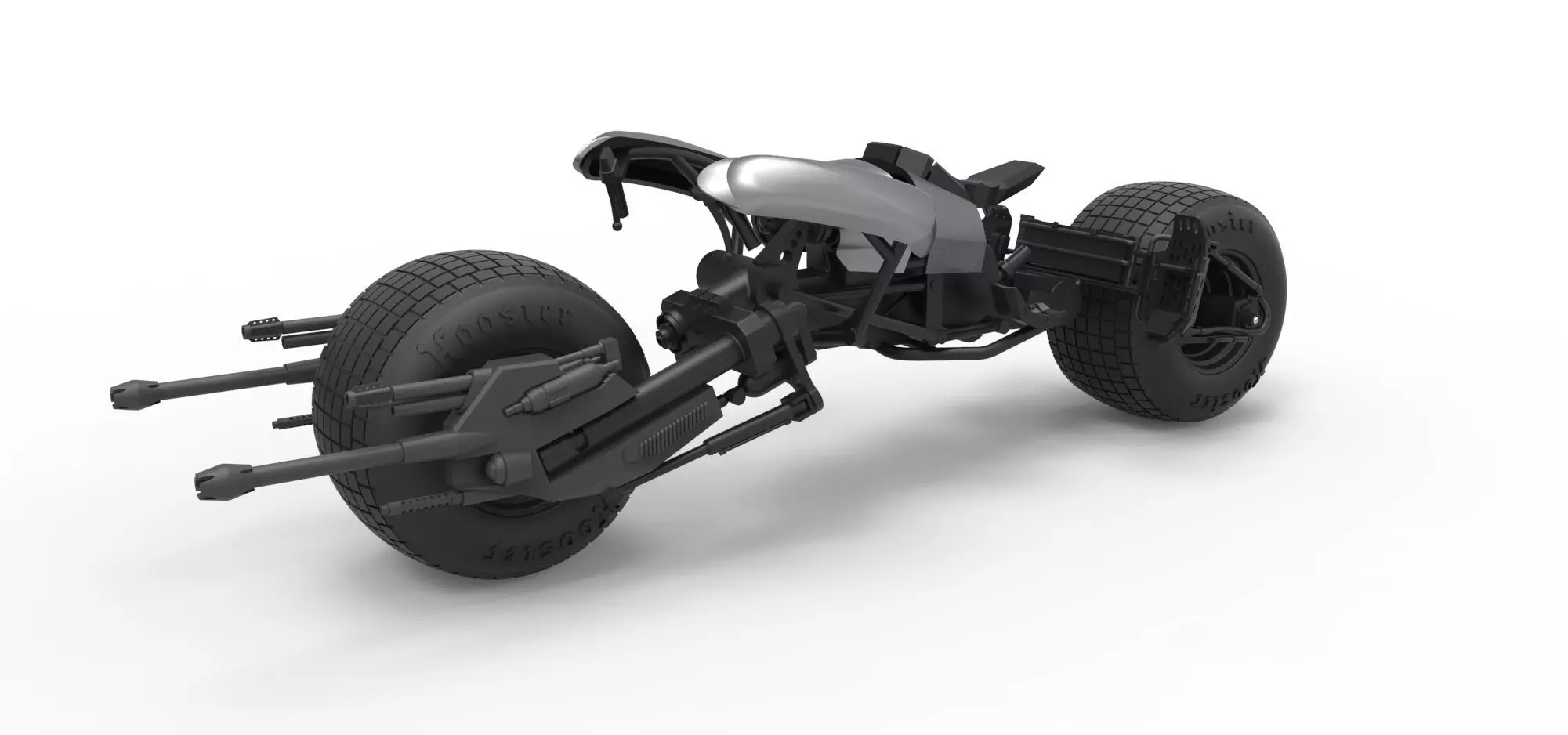 Batpod Scale 1 to 12 3D print model