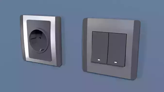 Electric outlet and switch