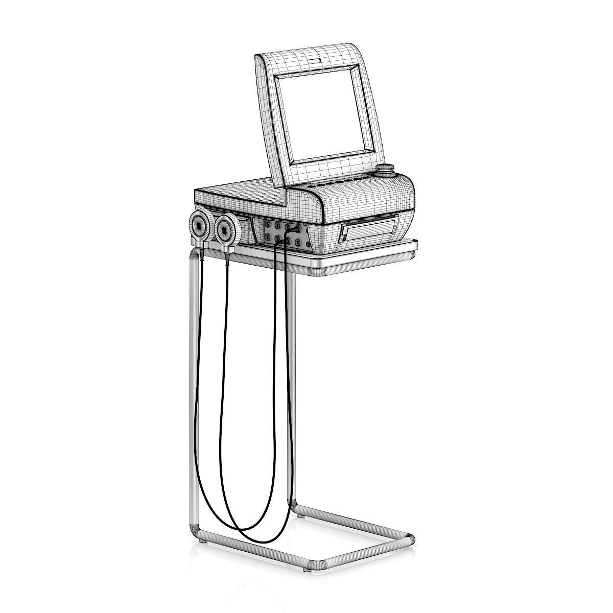 Fetal Monitor 3D model_1