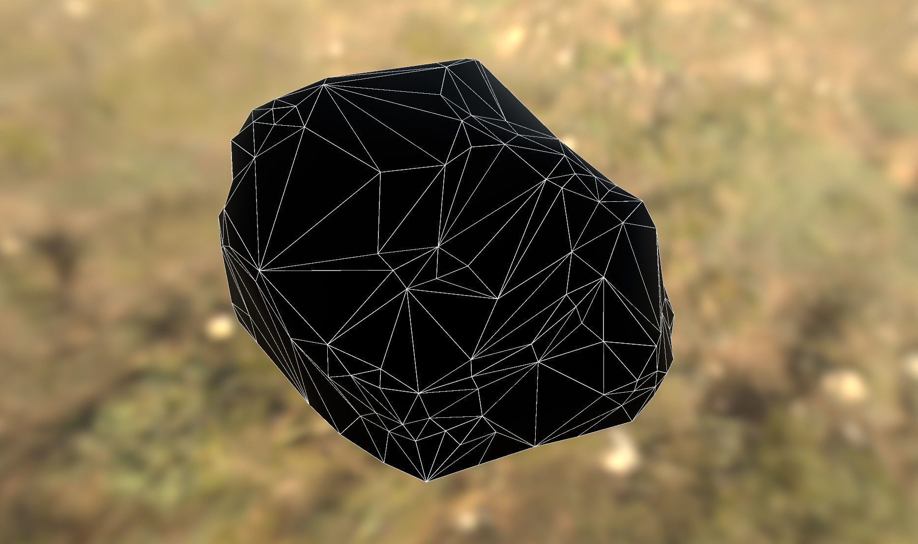 Stone Scan Low-poly 3D model_5