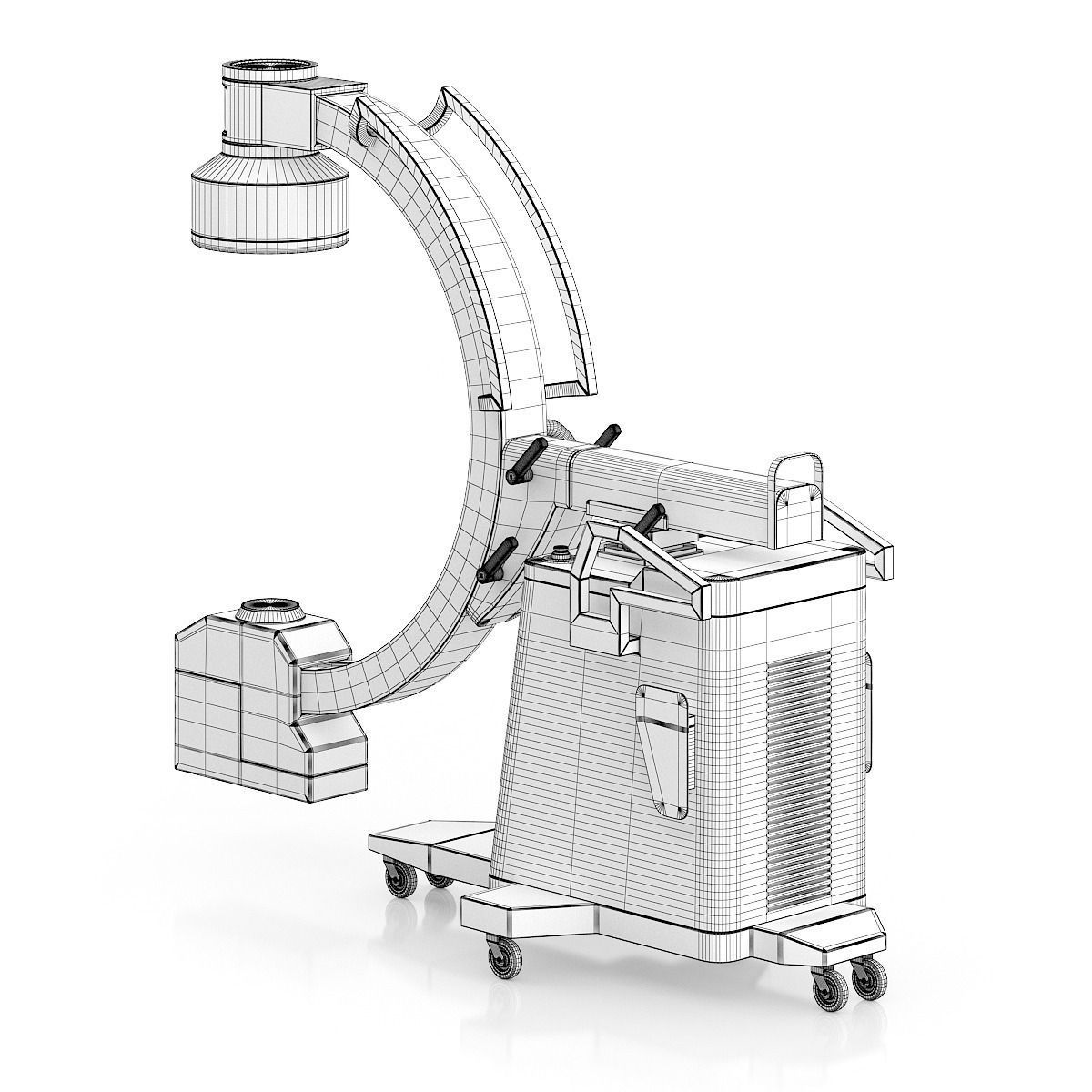 X-Ray Machine 3D model_3