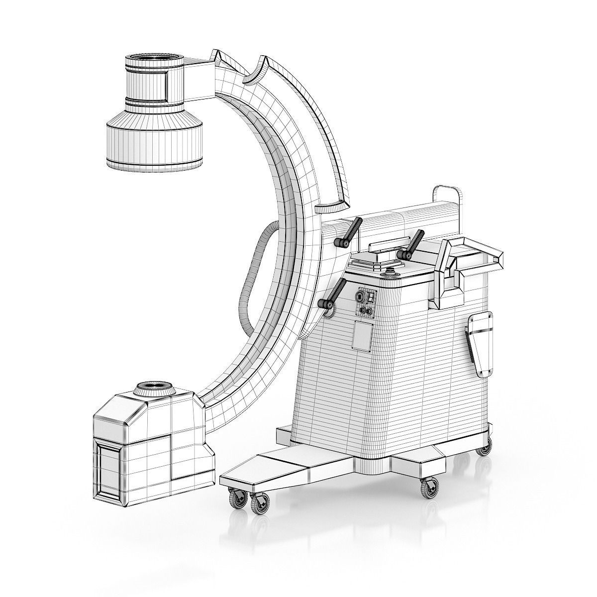 X-Ray Machine 3D model_1
