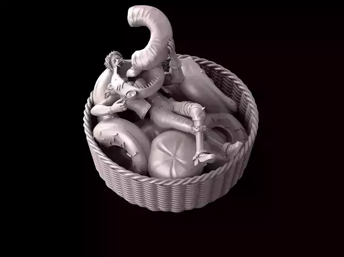 Katakuri person in basket