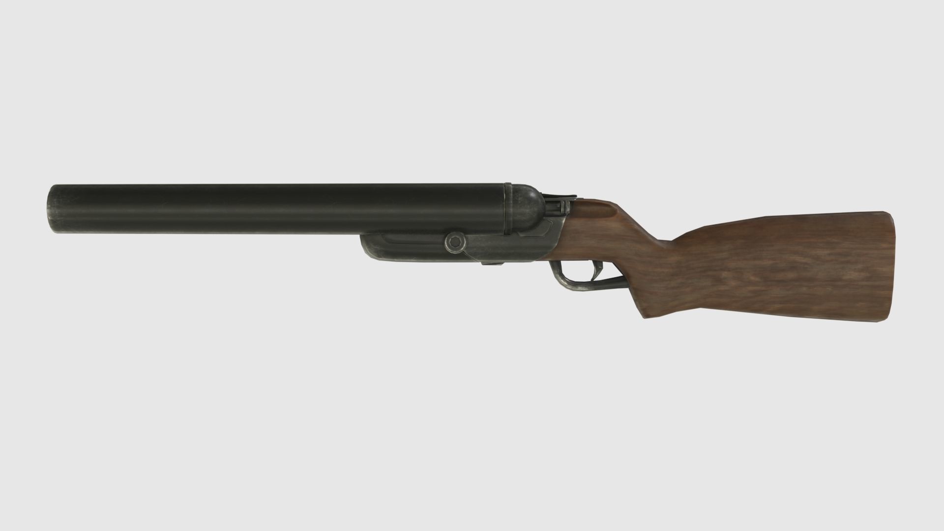 Low Poly Weapon Pack With PBR Materials Low-poly 3D model_38