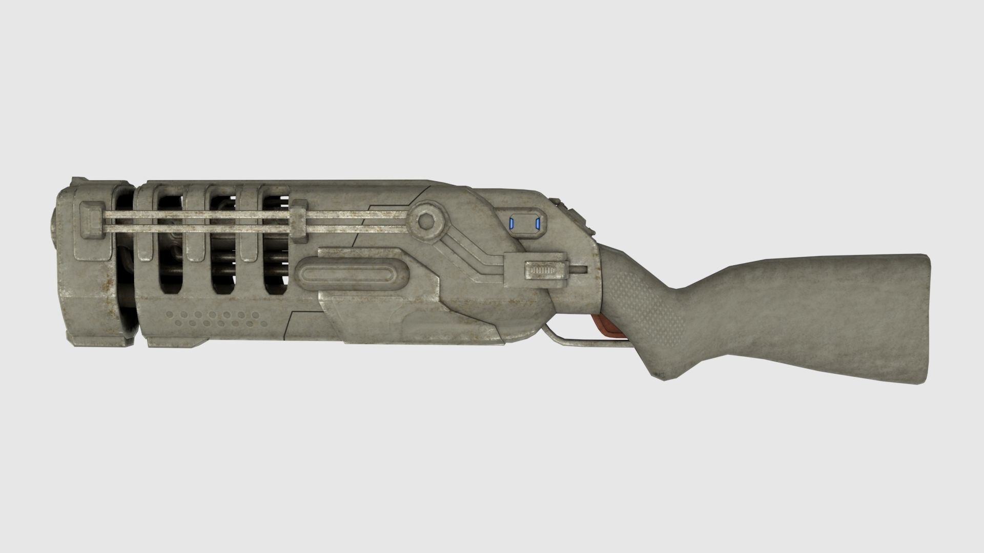Low Poly Weapon Pack With PBR Materials Low-poly 3D model_105