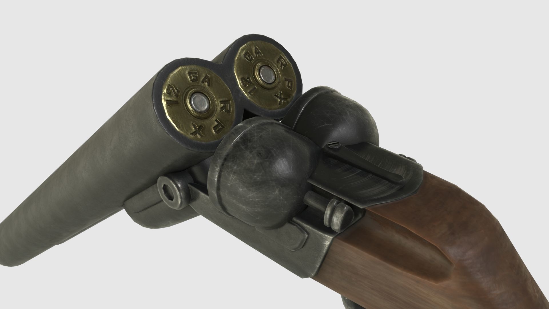 Low Poly Weapon Pack With PBR Materials Low-poly 3D model_40