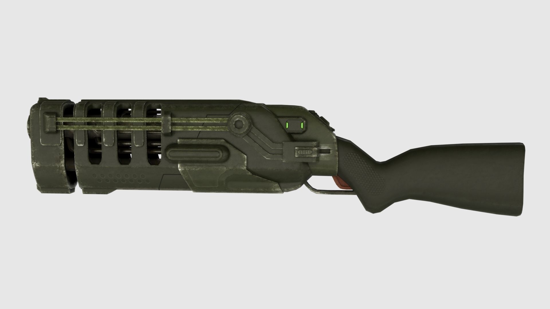 Low Poly Weapon Pack With PBR Materials Low-poly 3D model_106
