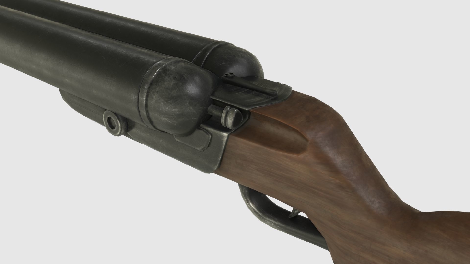 Low Poly Weapon Pack With PBR Materials Low-poly 3D model_39