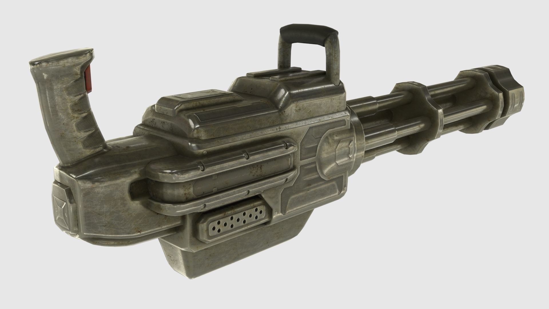 Low Poly Weapon Pack With PBR Materials Low-poly 3D model_62