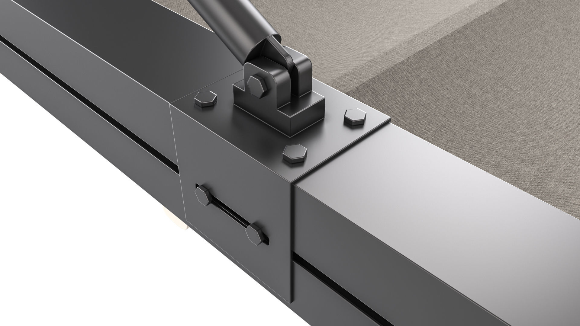 Motorized Pergola 1 3D model_1