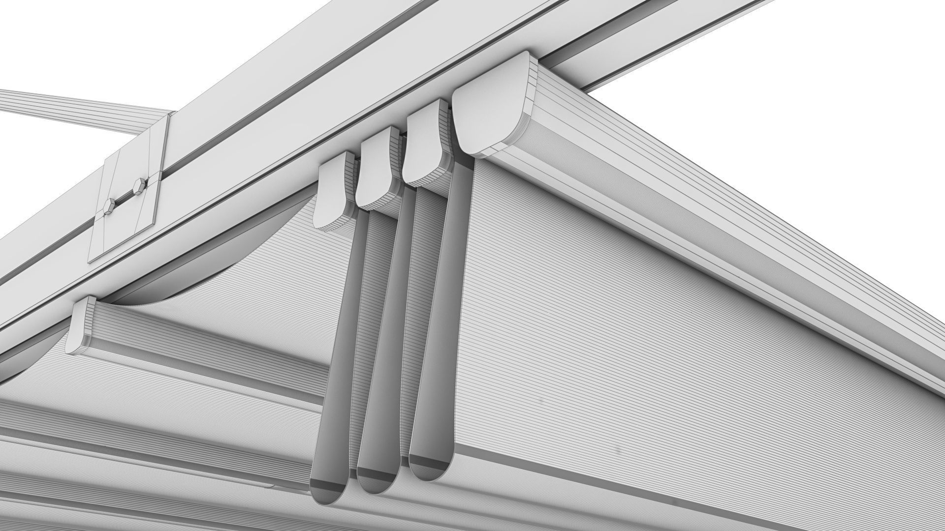 Motorized Pergola 1 3D model_13