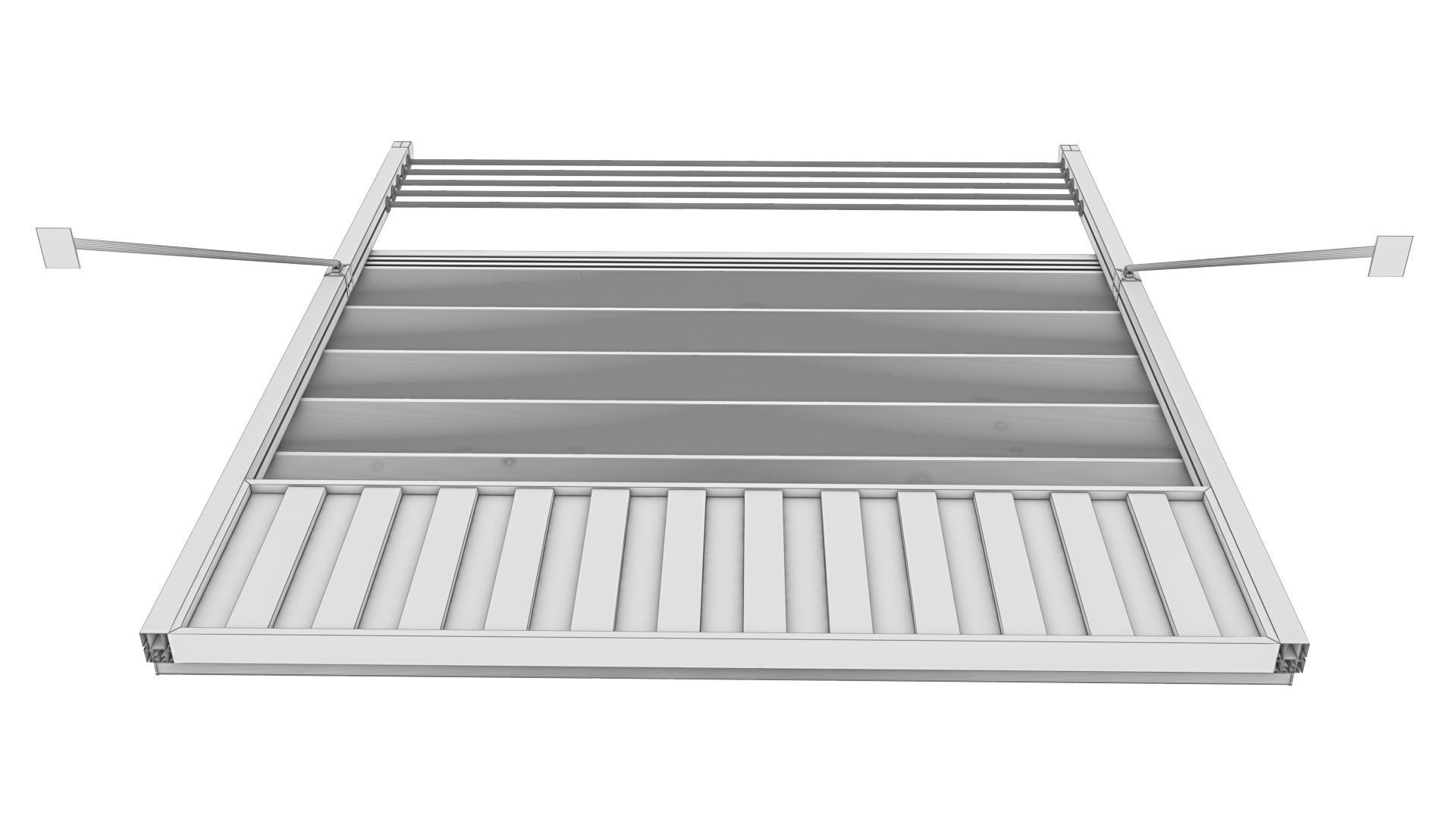 Motorized Pergola 1 3D model_16