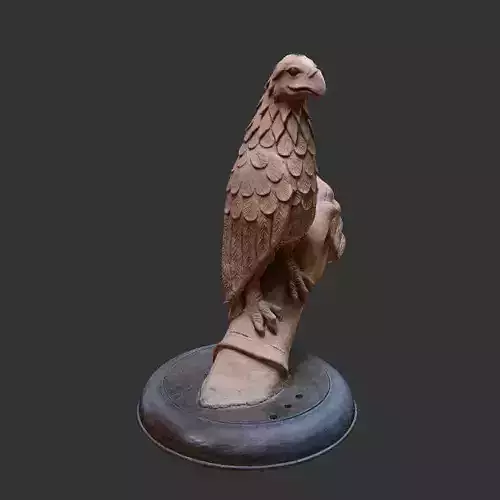 3D Eagle sculpture 