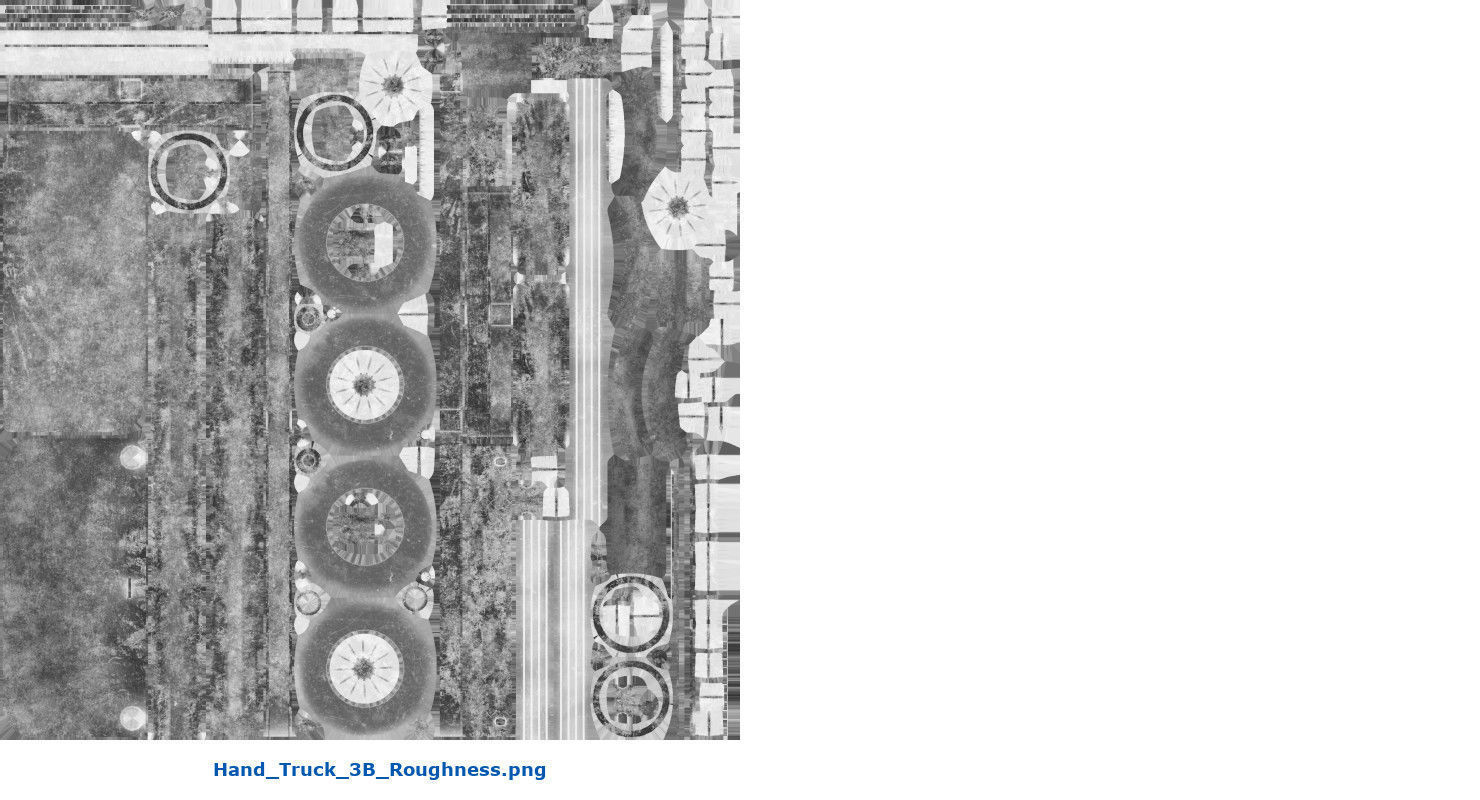 Hand Truck And Boxes 3B Low-poly 3D model_14