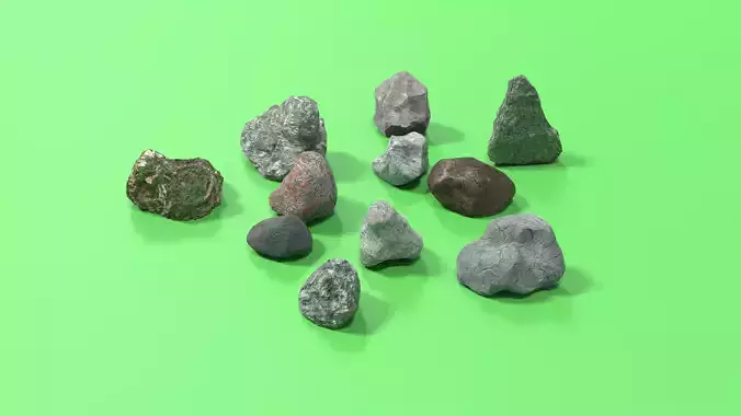 LOW-POLY ROCKs rock