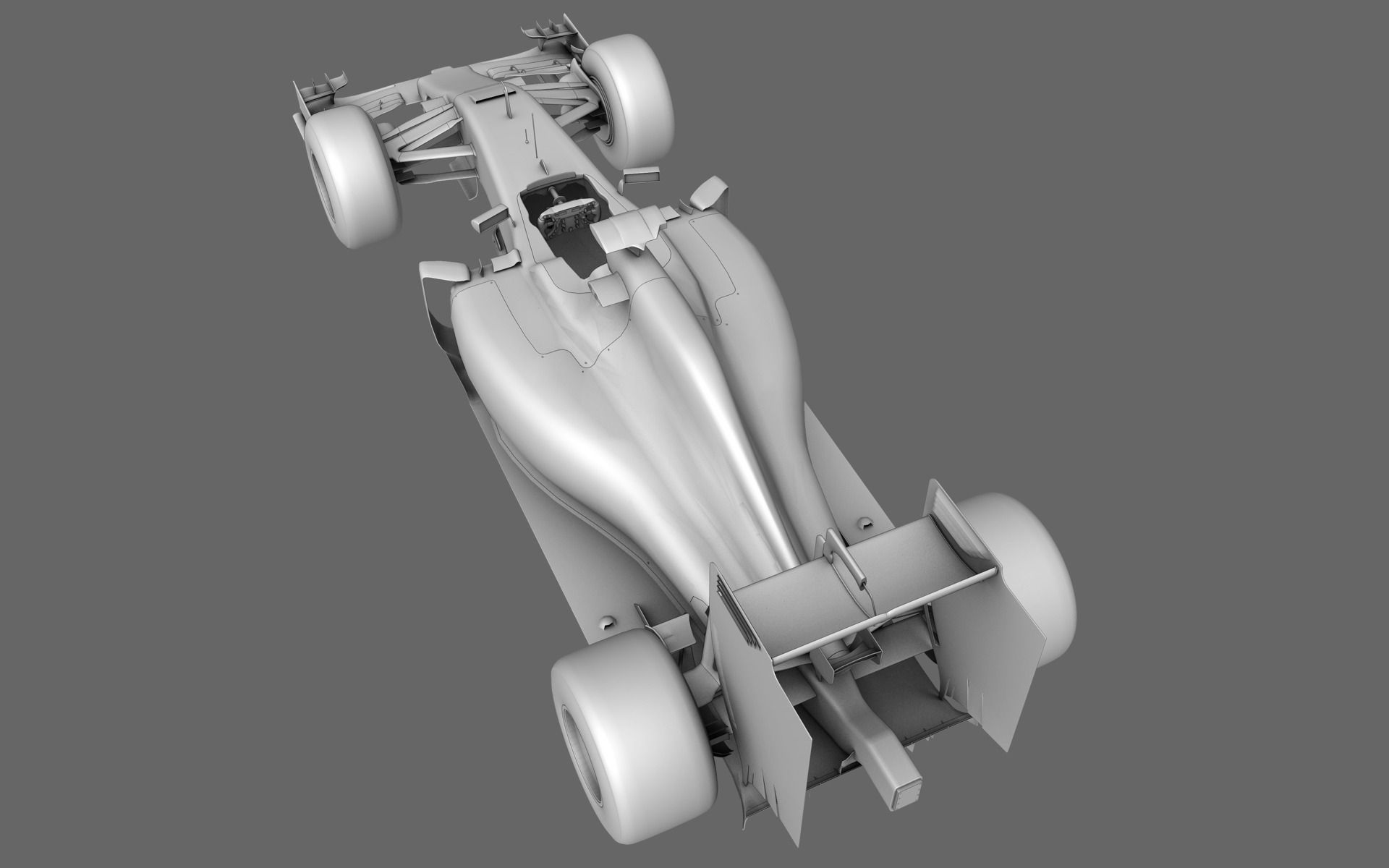 F1 RB11 Renault Formula One 2015 3D model_21