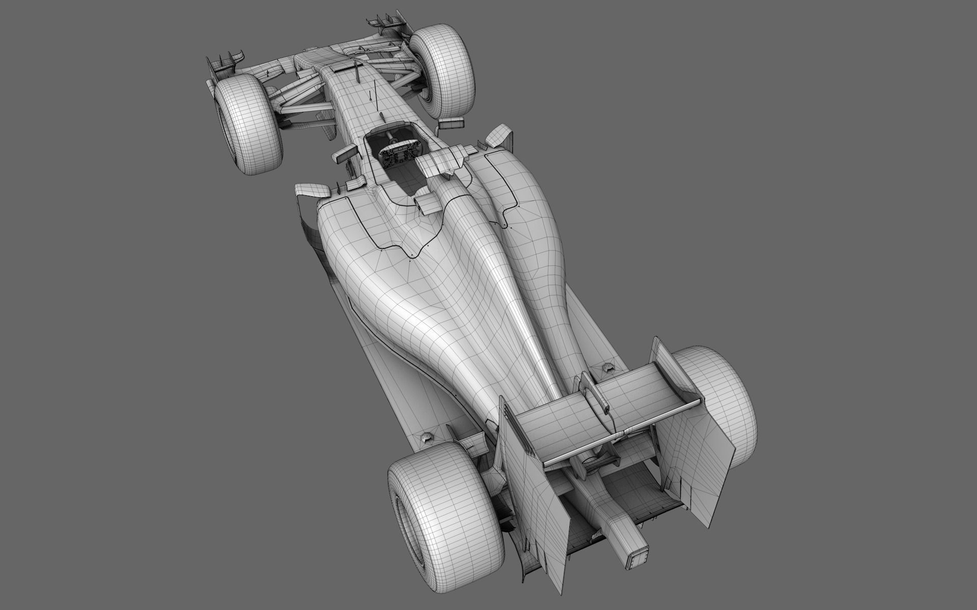 F1 RB11 Renault Formula One 2015 3D model_22