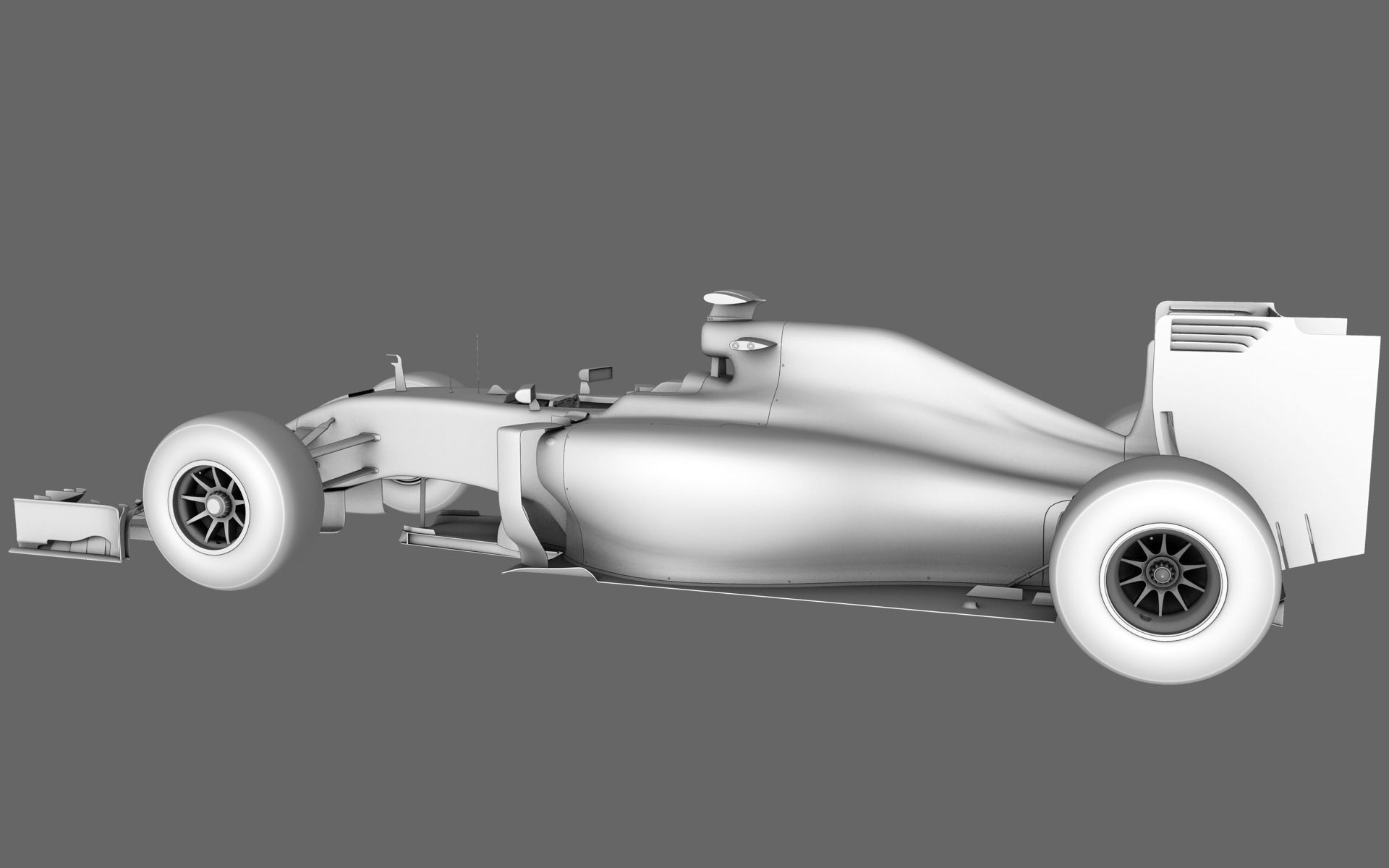 F1 RB11 Renault Formula One 2015 3D model_13