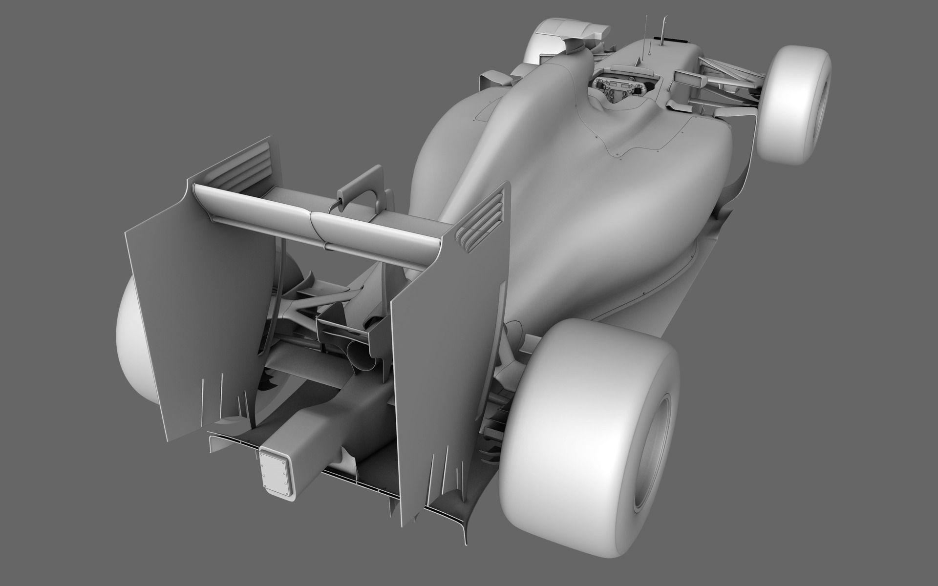 F1 RB11 Renault Formula One 2015 3D model_15