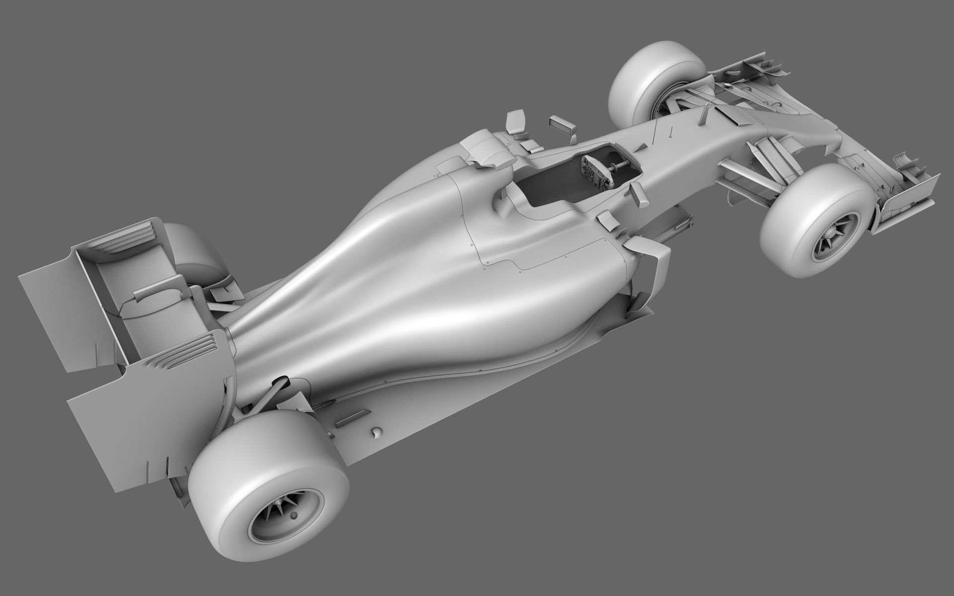 F1 RB11 Renault Formula One 2015 3D model_16