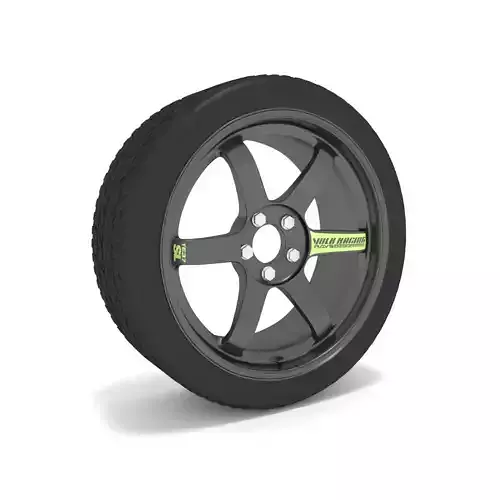 Volk Racing TE37 Rims - with Low profile tires