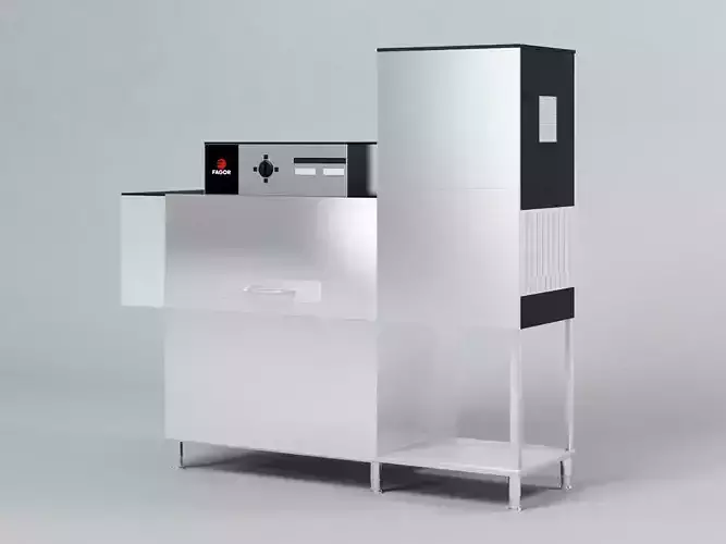 Fagor Conveyor dishwasher FI-200 3D model