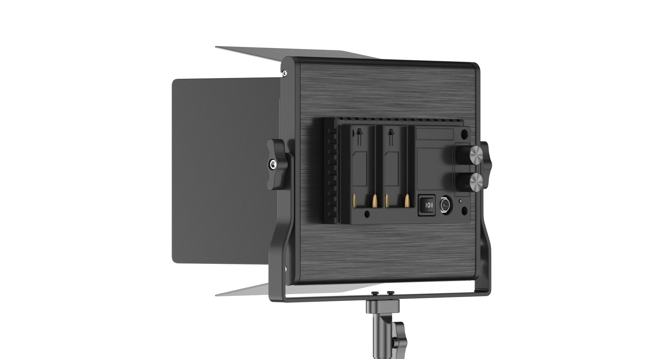 660 LED Video Light Photography 3D model_5