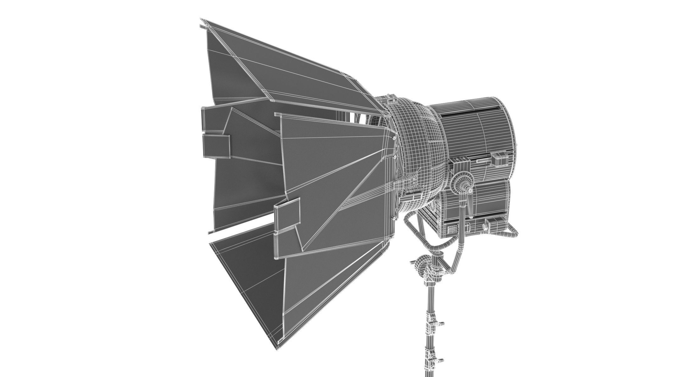 Arri Daylight M-Series M40 3D model_11
