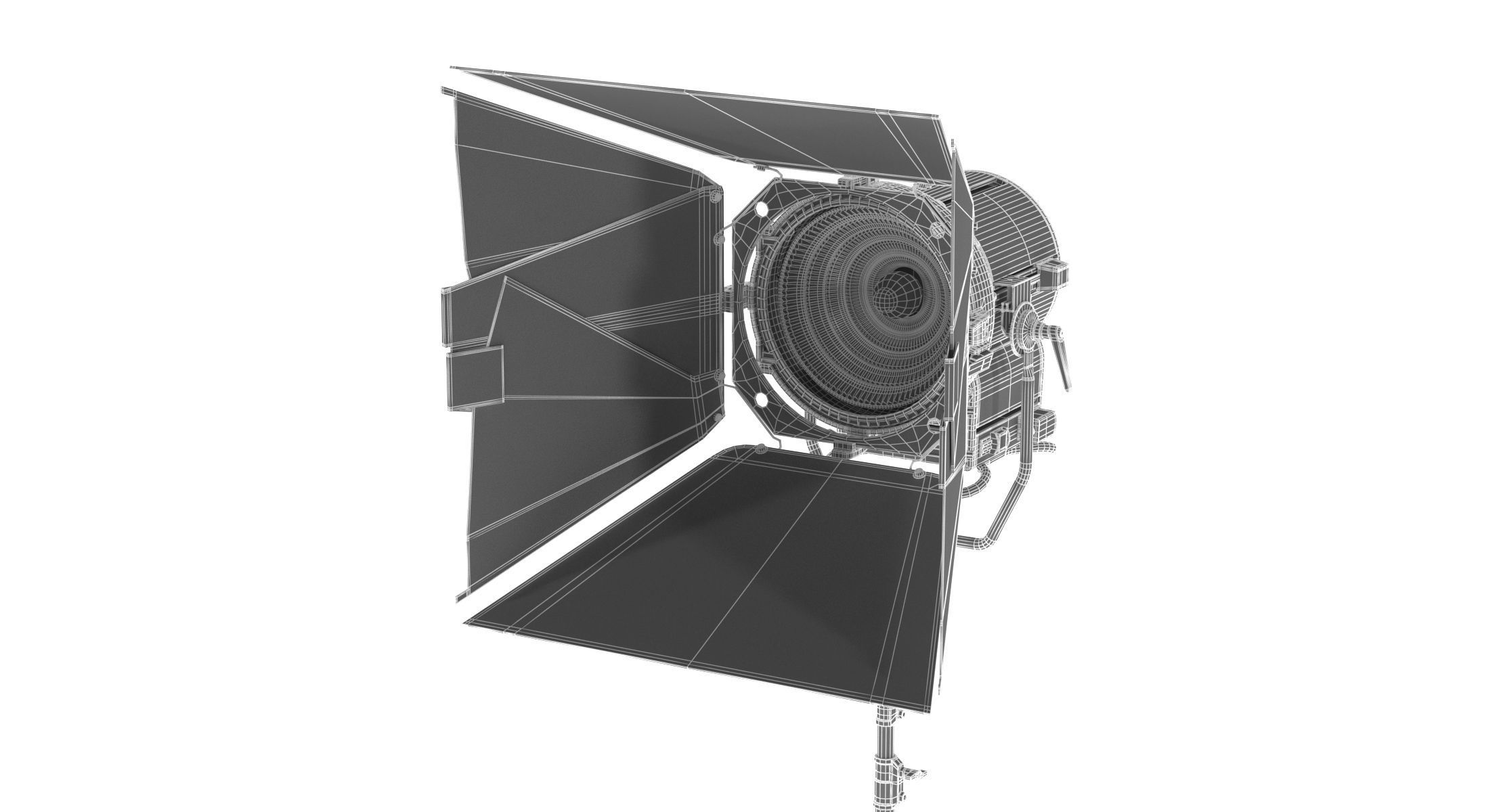 Arri Daylight M-Series M40 3D model_13