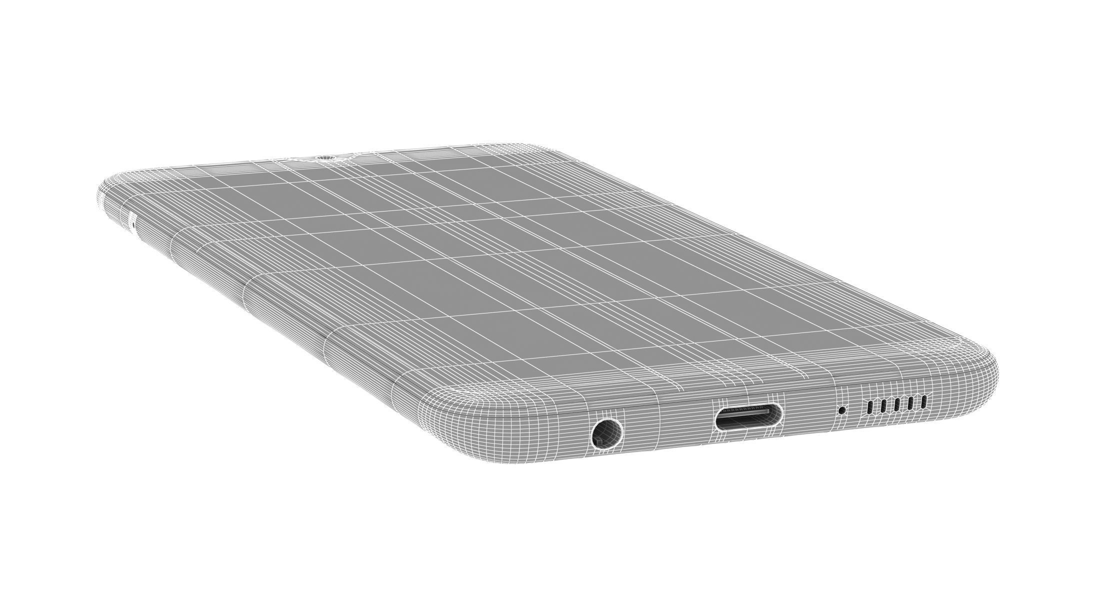 E3D - Samsung Galaxy A20  3D model_13