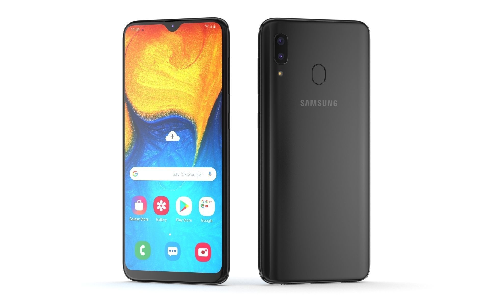 E3D - Samsung Galaxy A20  3D model_5