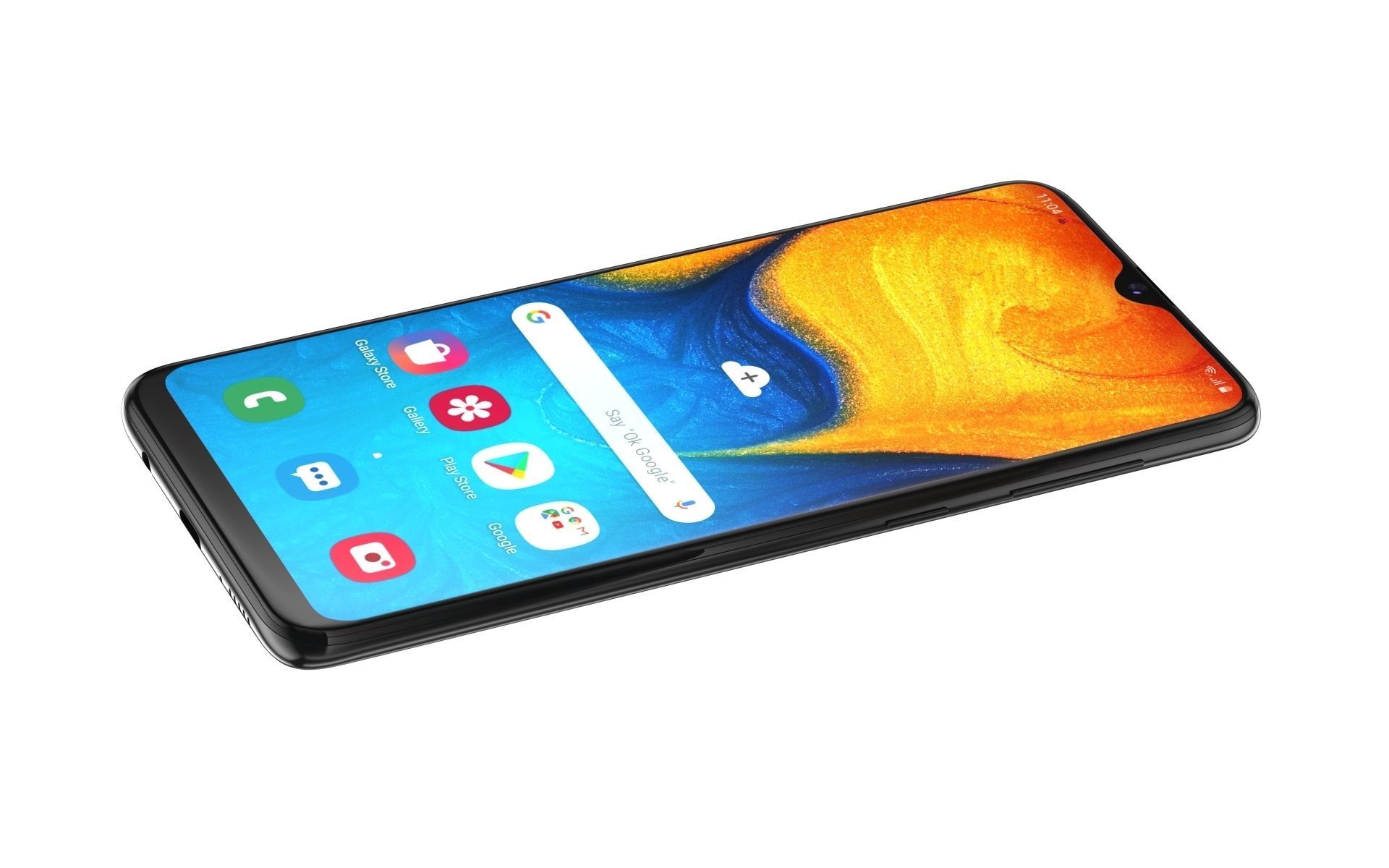 E3D - Samsung Galaxy A20  3D model_7