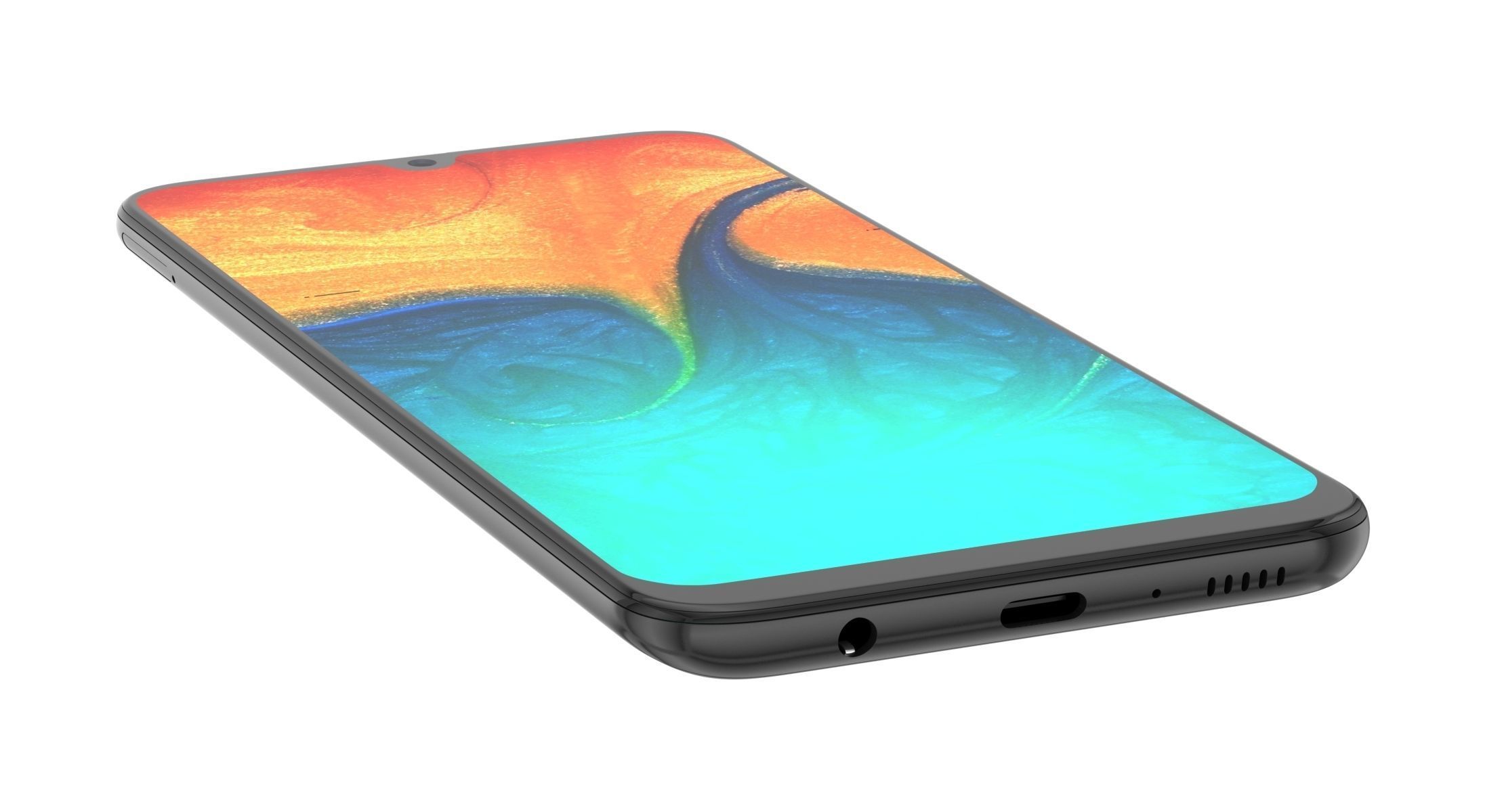 E3D - Samsung Galaxy A30 3D model_5