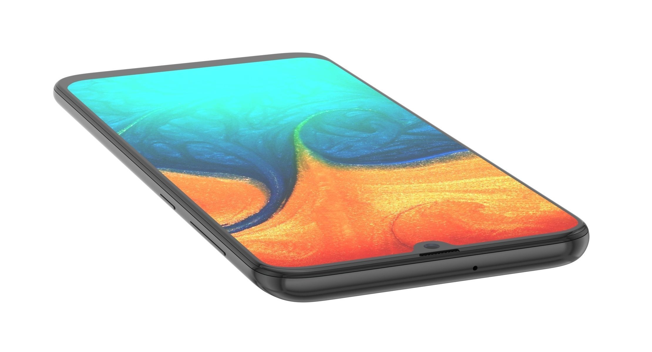 E3D - Samsung Galaxy A30 3D model_4