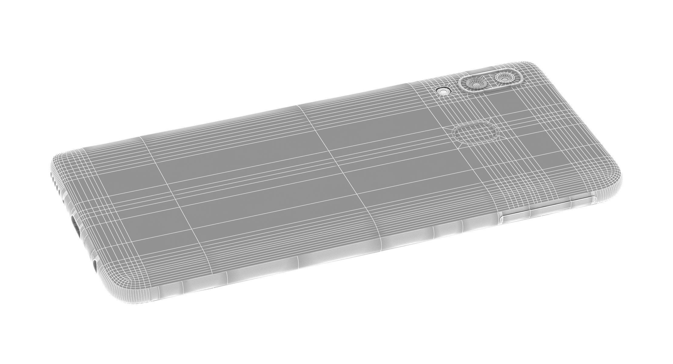 E3D - Samsung Galaxy A40  3D model_8