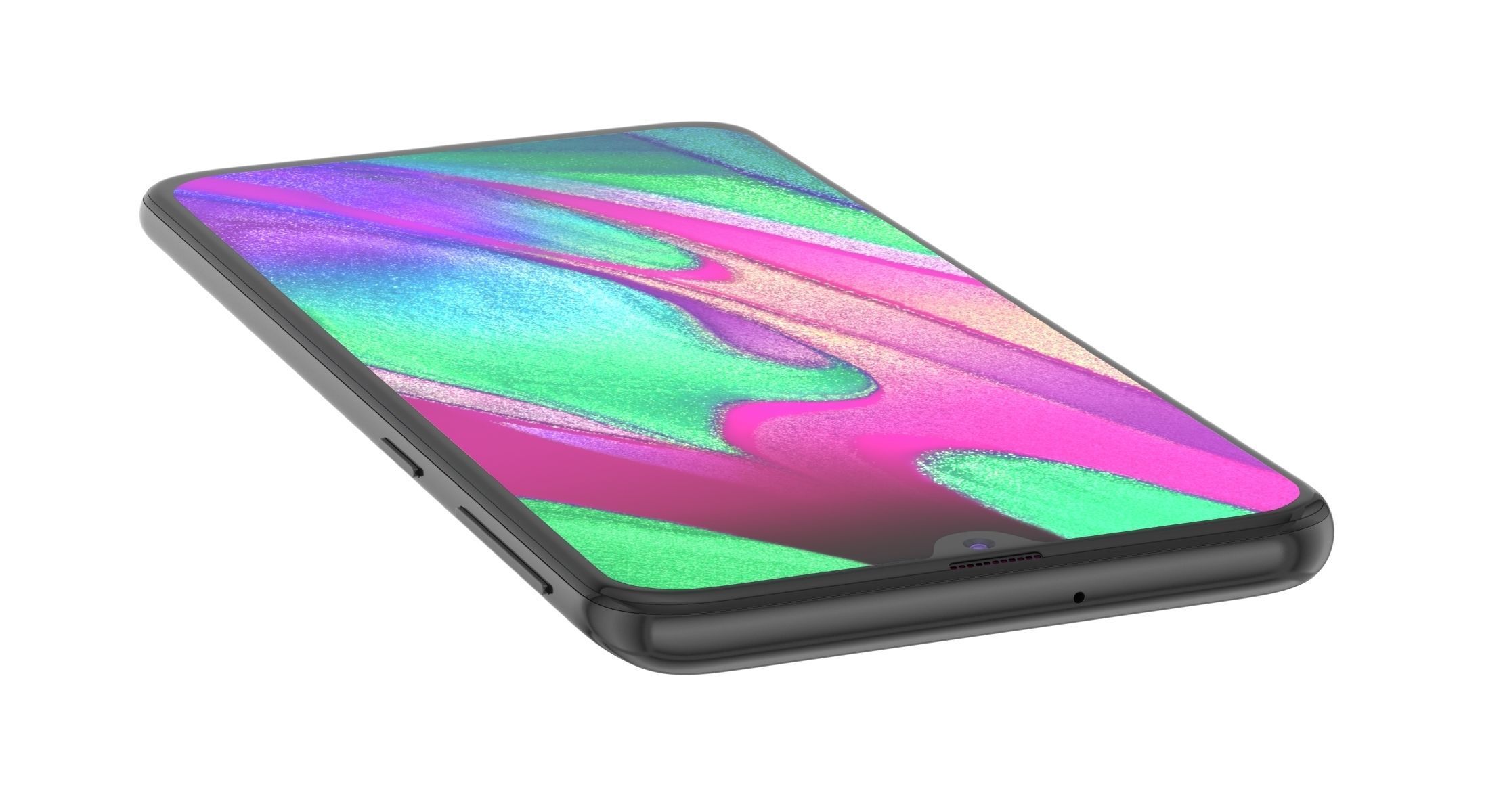 E3D - Samsung Galaxy A40  3D model_4