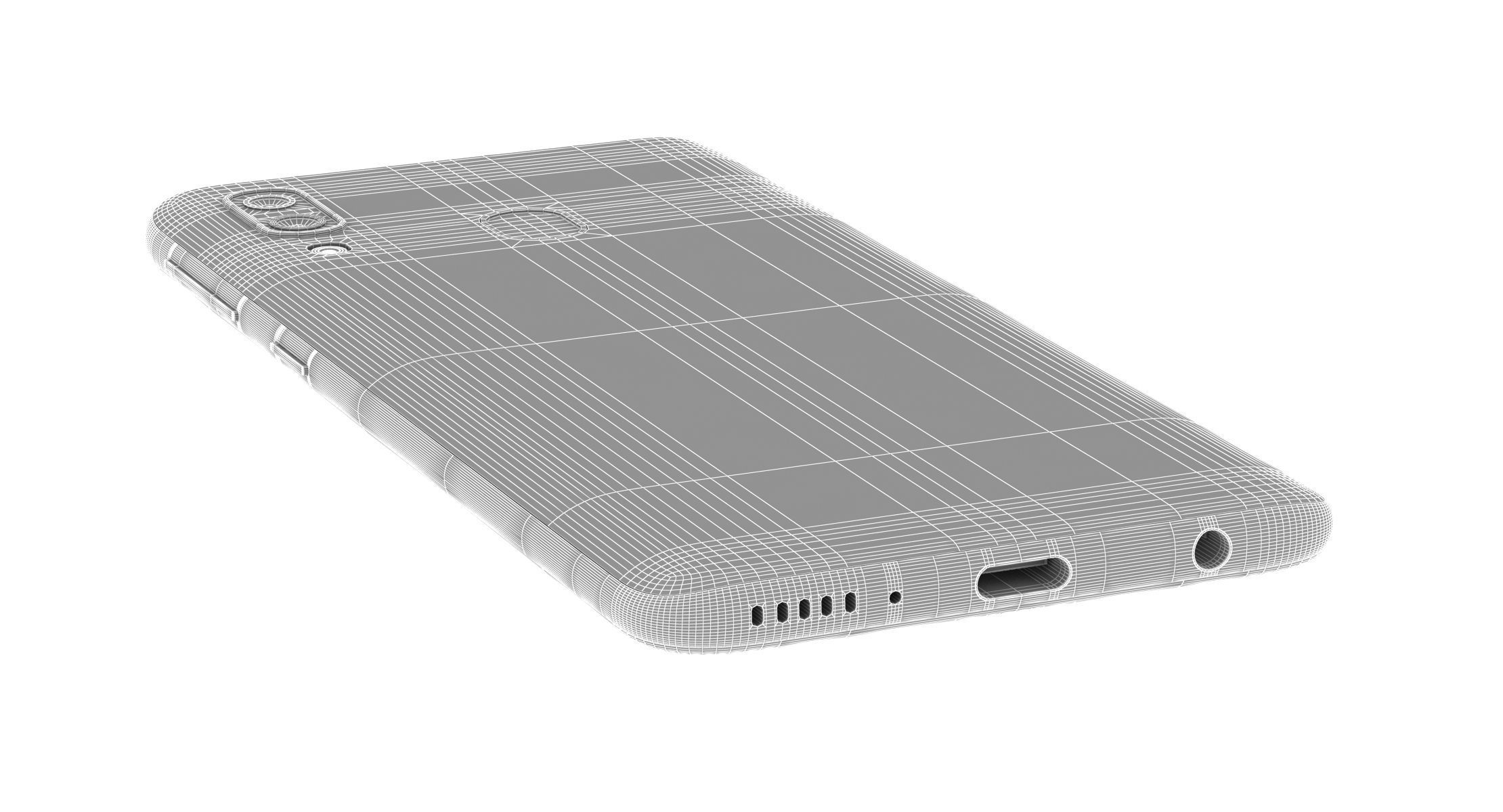 E3D - Samsung Galaxy A40  3D model_11