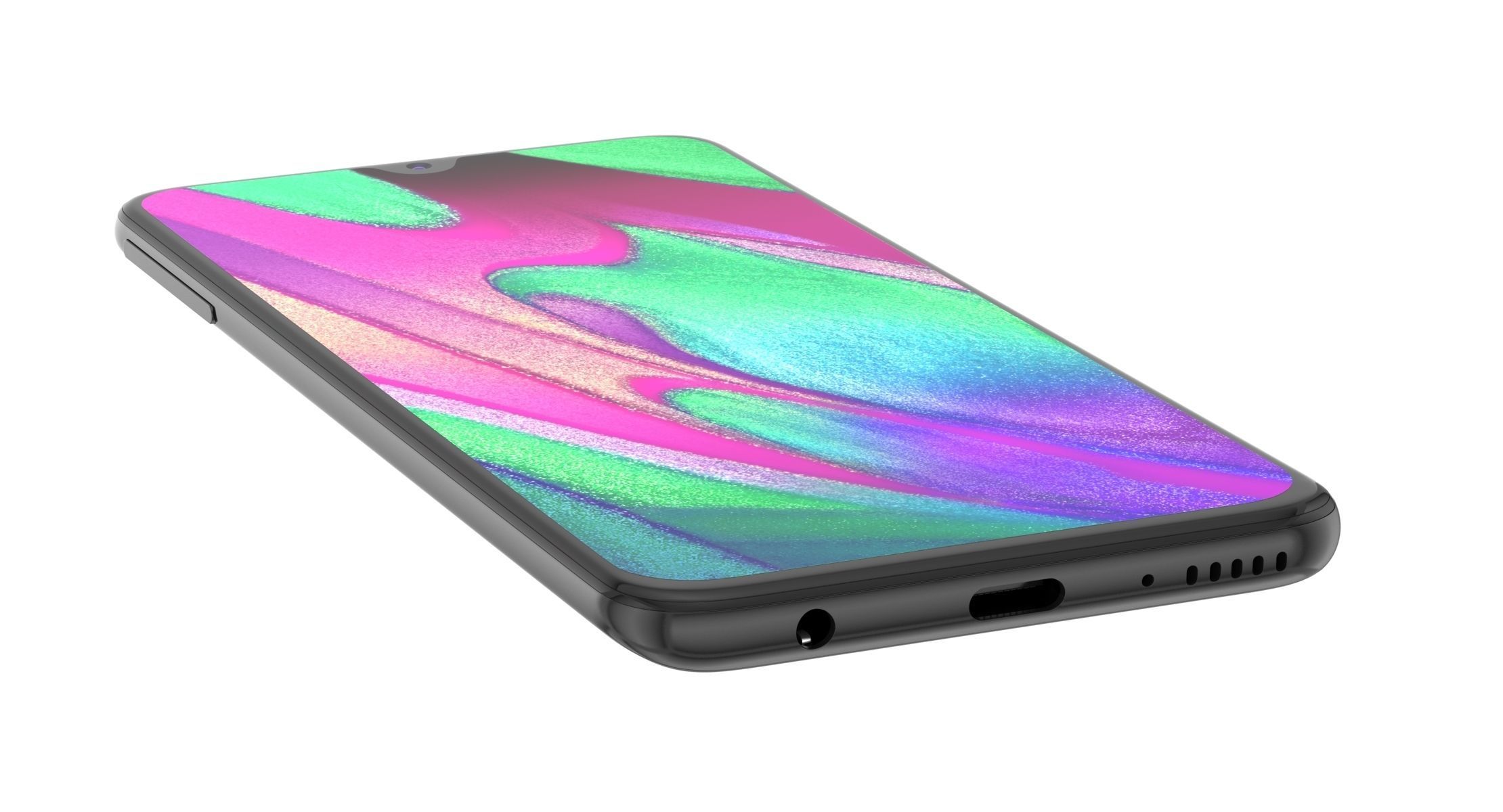 E3D - Samsung Galaxy A40  3D model_5