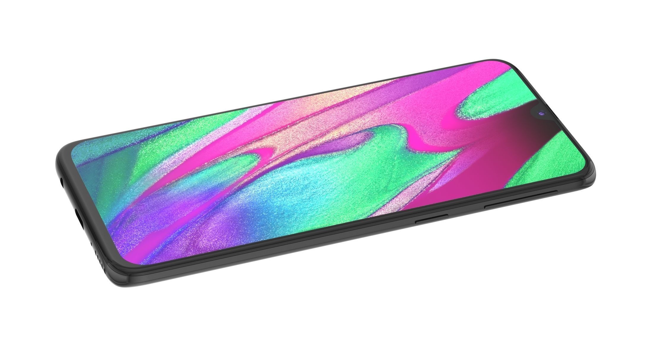 E3D - Samsung Galaxy A40  3D model_2