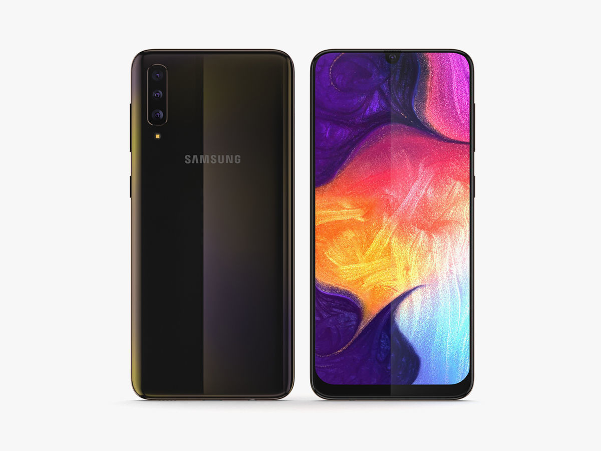 E3D - Samsung Galaxy A50 3D model_2