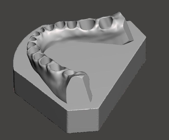 Dental practice model 3D print model_4