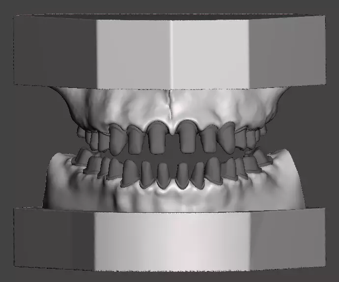 Dental practice model 3D print model_0