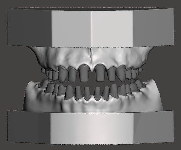 Dental practice model 3D print model