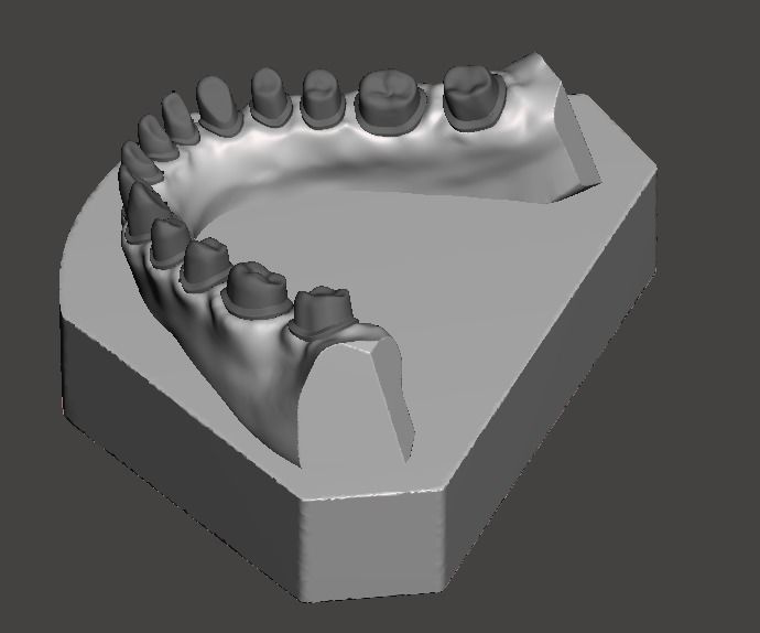 Dental practice model 3D print model_3