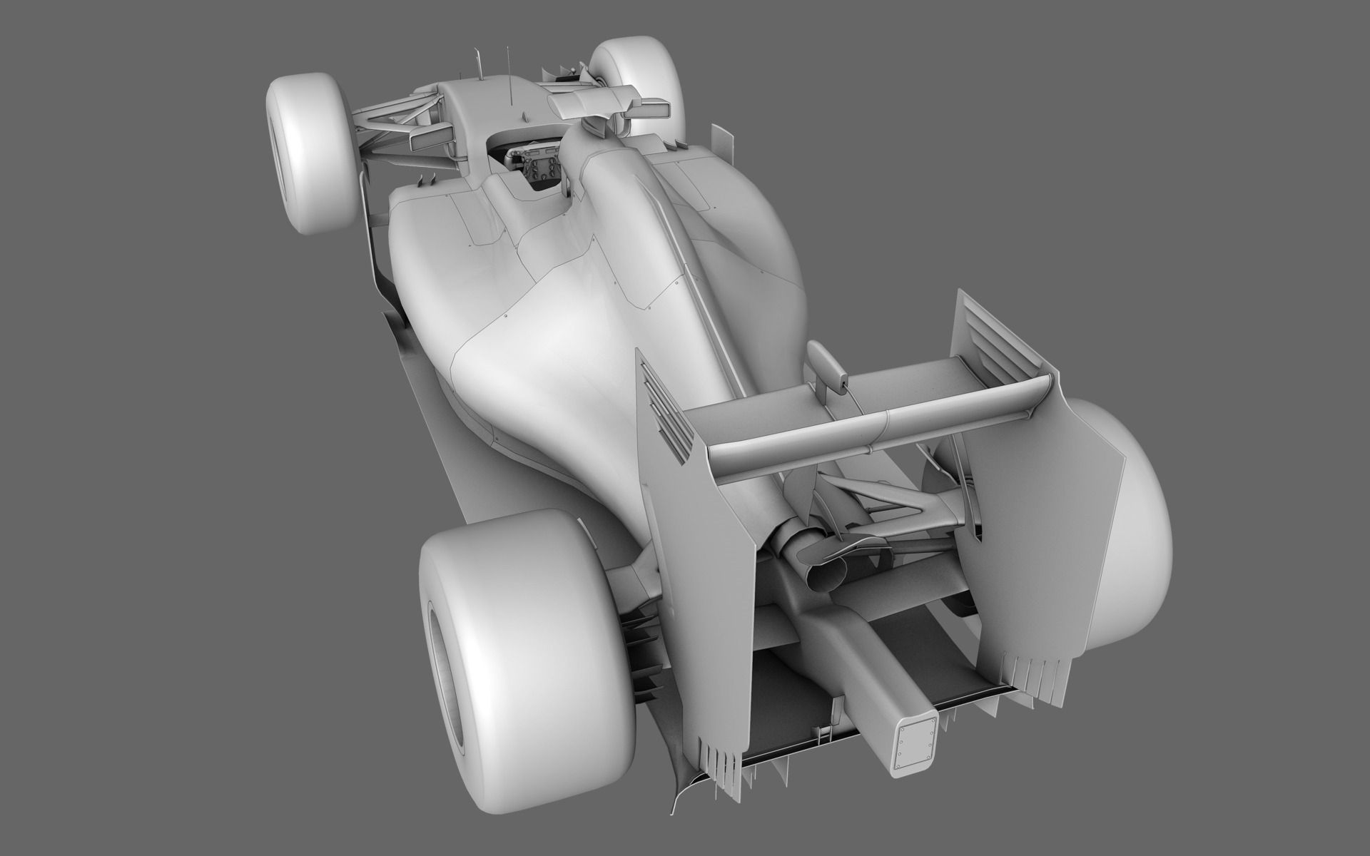 F1 Renault STR10 Formula One 2015 3D model_21